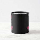 Mug Skull Bunny – Dark Easter Art - caneca (Centre)