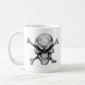 Mug Skull Crossed Bones (Gauche)
