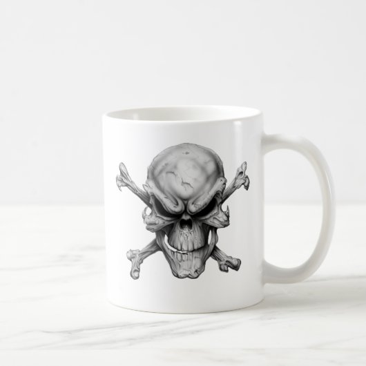 Mug Skull Crossed Bones (Droite)