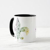 Mug Skull Fleur De Lis (Devant gauche)