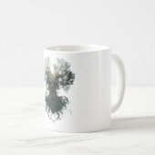Mug Skull Tree Surreal Dark Nature (Devant droit)