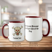 Mug Skull with Hearts