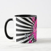 Mug skullz, avec des bulles. (Gauche)