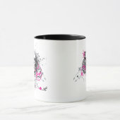 Mug skullz. flèches droites torsadées. (Centre)