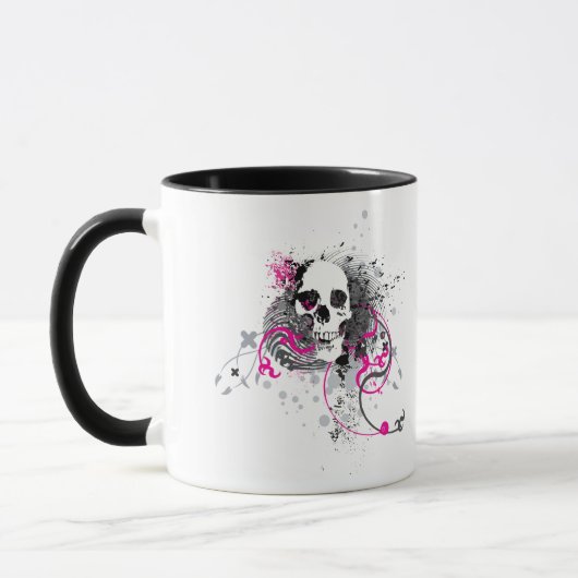 Mug skullz. flèches droites torsadées. (Gauche)