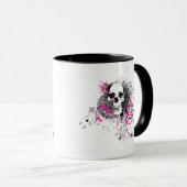Mug skullz. flèches droites torsadées. (Devant droit)