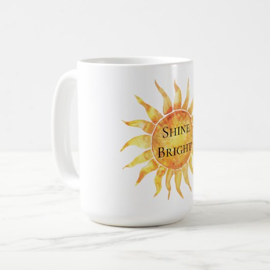 Mug Sky Sun Shine Bright (Devant gauche)