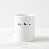 Mug Skye Terrier Chien Graphique (Centre)