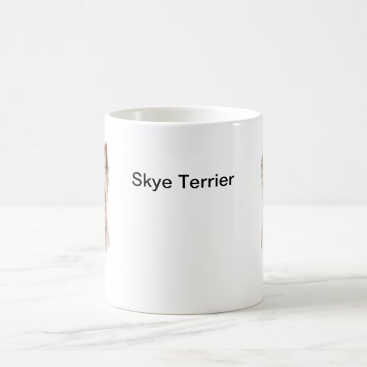 Mug Skye Terrier Chien Graphique (Centre)