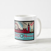 Mug Skyline 1 de Londres (Devant droit)
