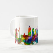 Mug Skyline Bakou Azerbaïdjan (Devant gauche)