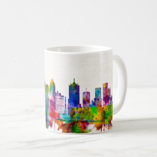 Mug Skyline Dallas Texas (Devant droit)
