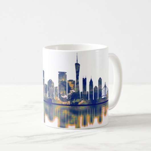 Mug Skyline de Canton (Devant droit)