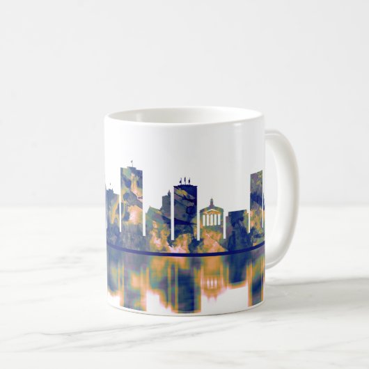 Mug Skyline de Chattanooga (Devant droit)