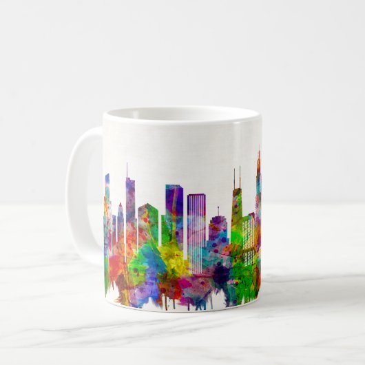 Mug Skyline de Chicago (Devant gauche)