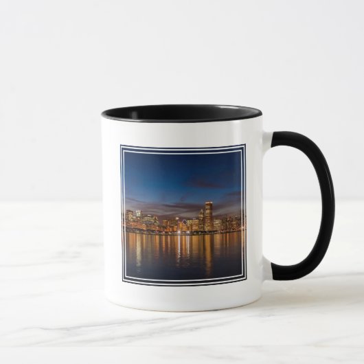 Mug Skyline De Chicago La Nuit (Droite)