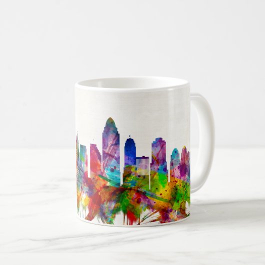 Mug Skyline de Cincinnati (Devant droit)