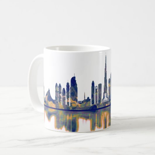 Mug Skyline de Dubaï (Devant gauche)