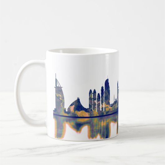Mug Skyline de Dubaï (Gauche)