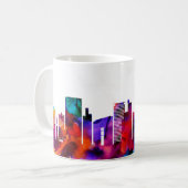 Mug Skyline de Dusseldorf (Devant gauche)