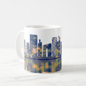 Mug Skyline de Dusseldorf (Devant gauche)