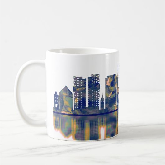 Mug Skyline de Gdansk (Gauche)