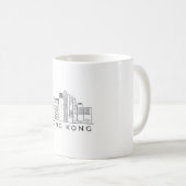 Mug Skyline de Hong Kong (Devant droit)