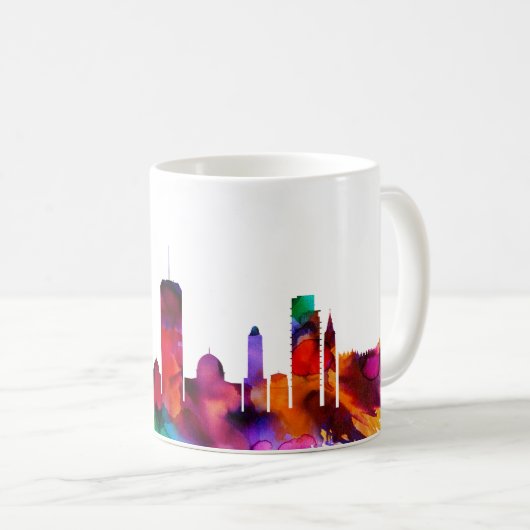 Mug Skyline de Jérusalem (Devant droit)