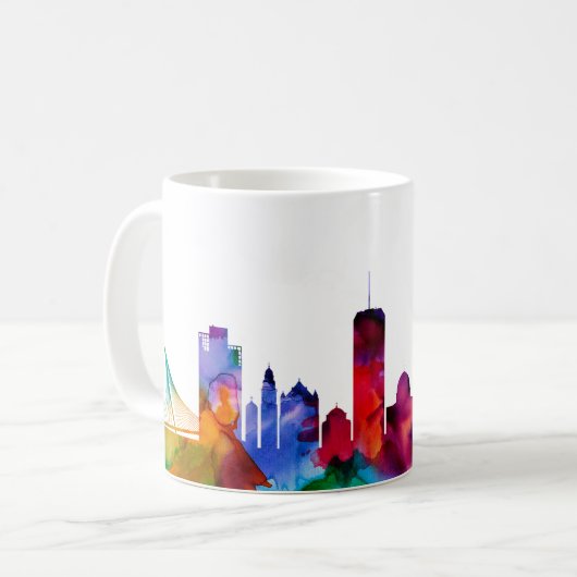 Mug Skyline de Jérusalem (Devant gauche)