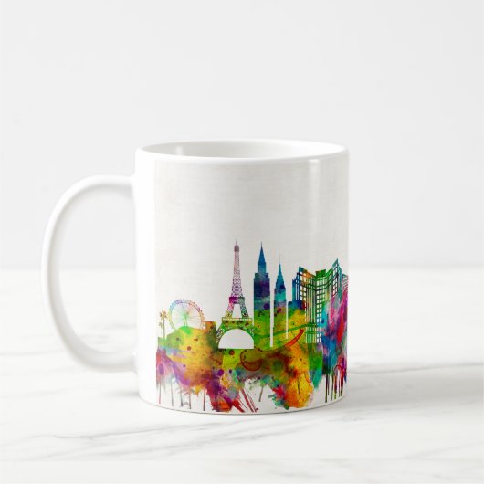 Mug Skyline de Las Vegas Nevada (Gauche)