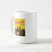 Mug Skyline de l'Illinois (Devant gauche)