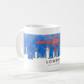 Mug Skyline de Londres (Devant gauche)