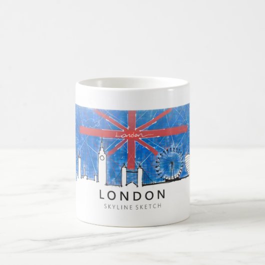 Mug Skyline de Londres (Centre)