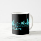Mug Skyline de Melbourne (Devant droit)
