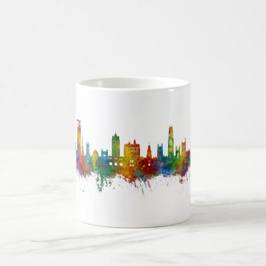 Mug Skyline de New Haven Connecticut (Centre)