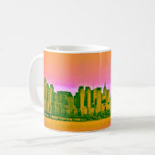 Mug Skyline de New York par Tamara Diaz Art (Devant gauche)