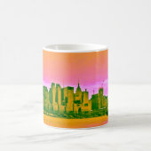 Mug Skyline de New York par Tamara Diaz Art (Centre)