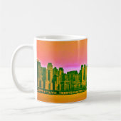 Mug Skyline de New York par Tamara Diaz Art (Gauche)
