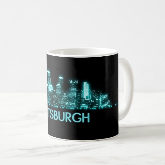 Mug Skyline de Pittsburgh (Devant droit)