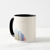 Mug Skyline de San Diego City (Devant gauche)