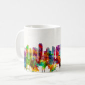 Mug Skyline de San Diego en Californie (Devant gauche)
