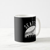 Mug Skyline de Seattle (Devant droit)