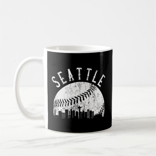 Mug Skyline de Seattle (Gauche)