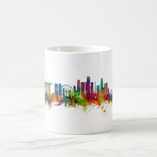 Mug Skyline de Singapour (Centre)
