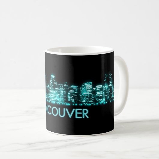 Mug Skyline de Vancouver (Devant droit)
