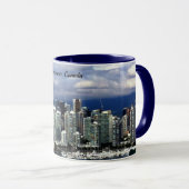 Mug Skyline de Vancouver, Canada (Devant droit)
