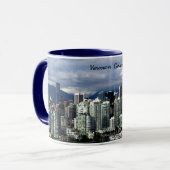 Mug Skyline de Vancouver, Canada (Devant gauche)