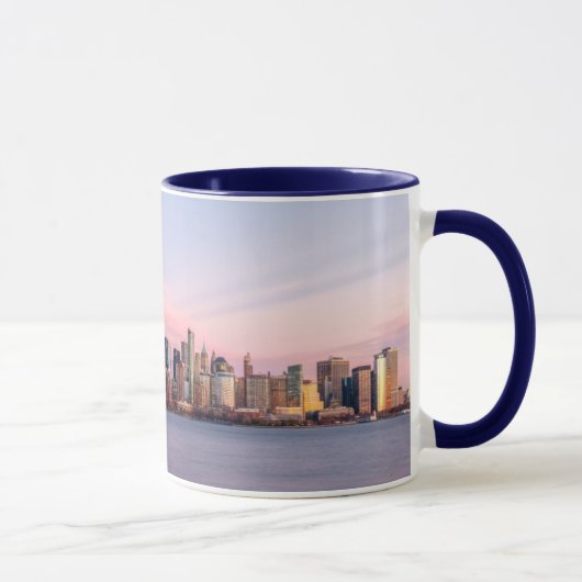 Mug Skyline du soir de New York (Droite)