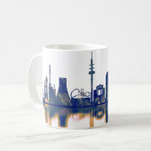 Mug Skyline Duisburg (Devant gauche)