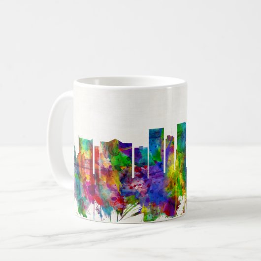 Mug Skyline El Paso Texas (Devant gauche)